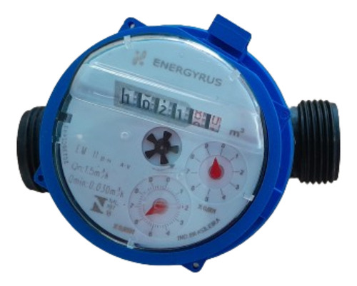 Hidrometro Relogio Medidor Agua 3/4 + Kit Instalaçao