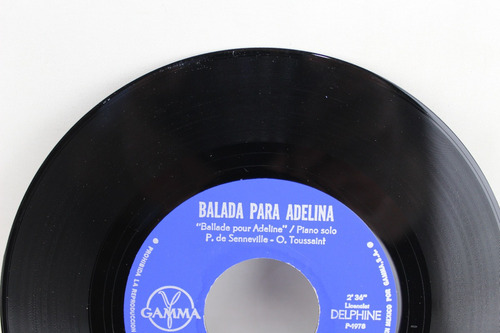 E659 Richard Clayderman -- Balada Para Adelina 45 Rpm Singl (Usado)