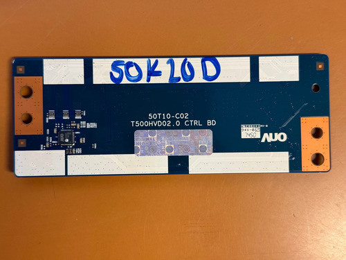 Main + Tcon Hisense 50k20d Rsag7.820.5254/roh 50t10-c02 Hp* (Usado)