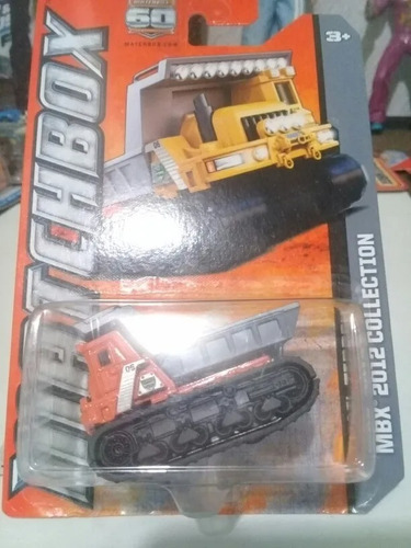 Matchbox Trail Tipper Naranja 60 Aniversario 