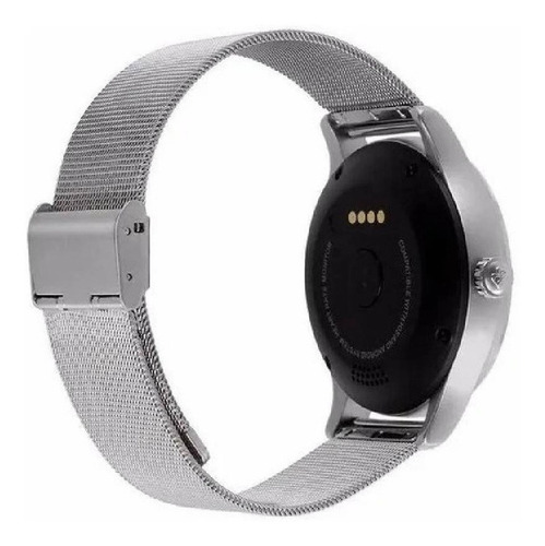 Smartwatch Diggro K88H display de 1.22" con correa de acero inoxidable - color silver