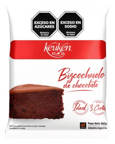 Premezcla Para Bizcochuelo De Chocolate Keuken Lodiser 500g