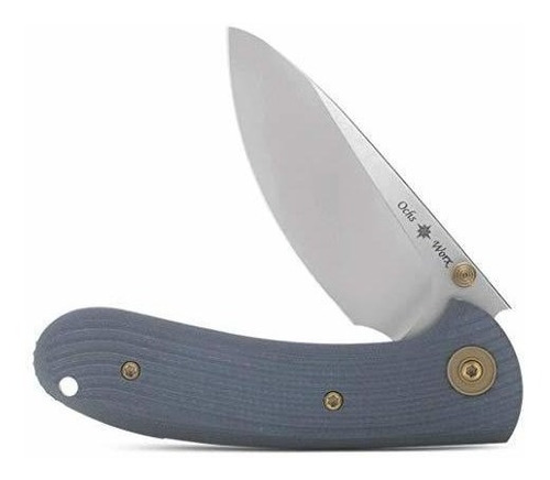 Drop + Eric Ochs Lynx Titanium Liner Lock Cuchillo De Bolsil
