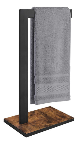 Toallero Para Baño Toallero Con Base De Madera Toallero En F