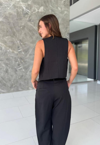Conjunto Sastrero Pantalón Y Blazer Forrado. Tendencia