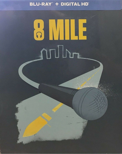 8 Mile Calle Ilusiones Eminem Steelbook Pelicula Blu-ray