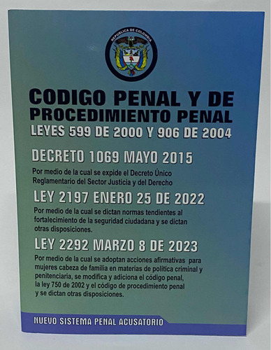 Código Penal Y De Procedimiento Penal