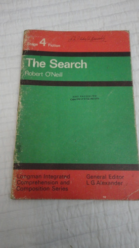 Stage 4 Fiction, The Search - Robert O`neill 