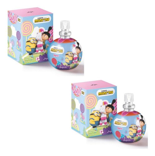 Kit 2 Und. Colônia Minions Agnes 25ml - Jequiti