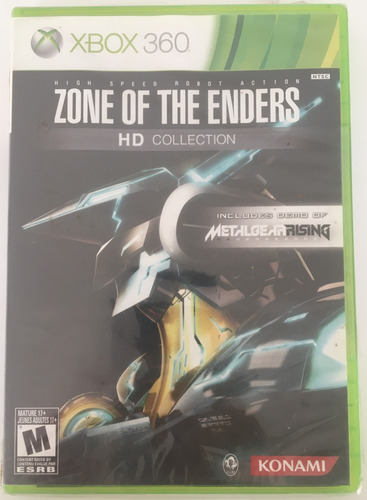 Zone Of The Enders Hd Collect Xbox360 Mid Fis Orig Lacrado