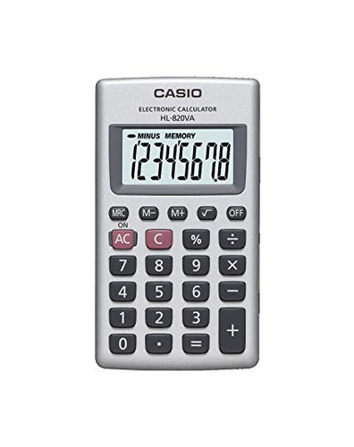 Casio- Hl 820 Calculadora Va