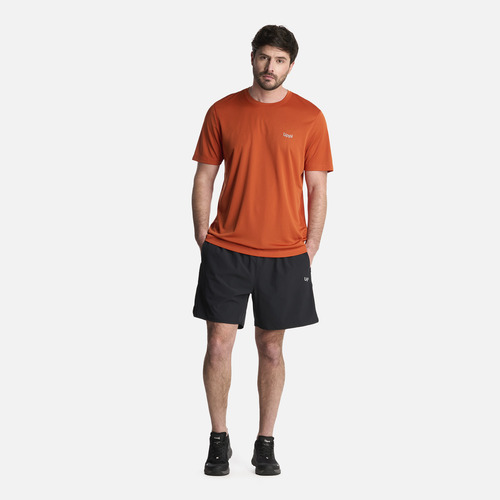 Polera Hombre Core Q-dry T-shirt Anaranjado Lippi