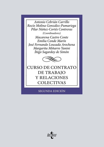 Libro Curso De Contrato De Trabajo Y Relaciones Colectivas