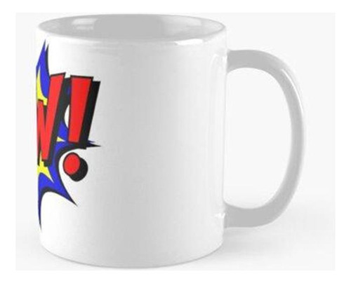 Taza Pow Big Bang Comic Calidad Premium