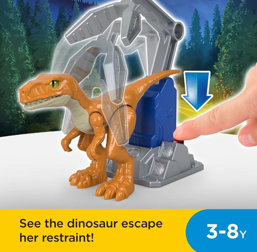 Imaginext Jurassic World Captura De Atrociraptor