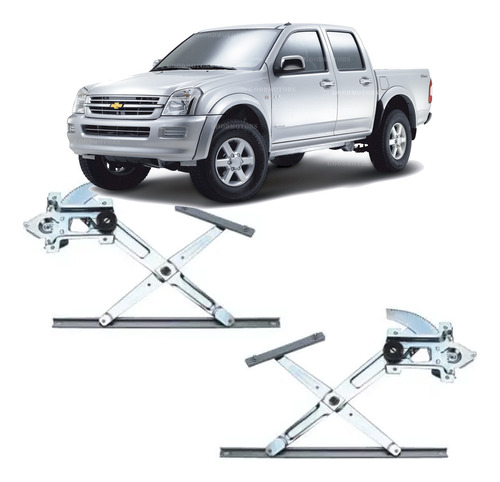 Cremallera Alzavidrio Delant Elect Chevrolet Dmax 04/14 Par