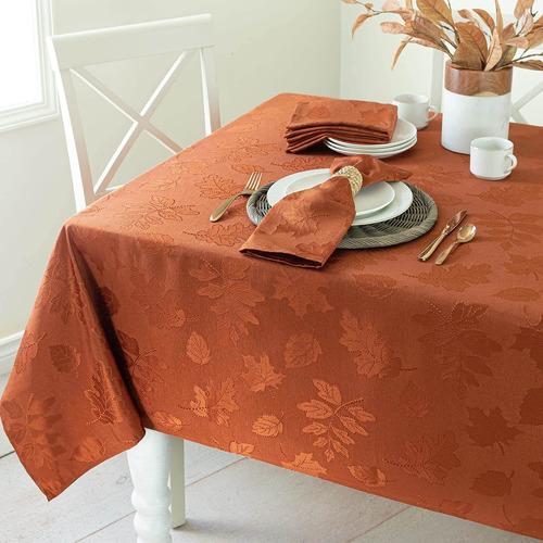 Mantel Para Otoño De 60 X 120 Pulgadas Rectangular