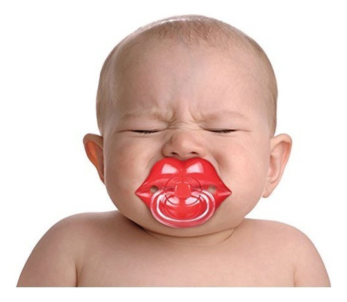 Chupete Chupon Para Bebé De Silicona Chill, Baby Fred Color Rojo