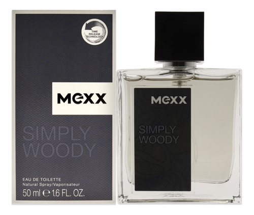 Perfume Mexx Simply Woody Edt En Aerosol, 50 Ml, Para Hombre