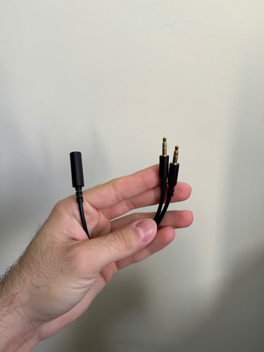 Headset Cloud Stinger 2 Com Fio Preto Preto (Usado)