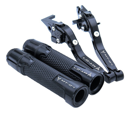 Palancas Y Empuñaduras Para Yamaha Mt07 Mt-07 Fz07, Negro