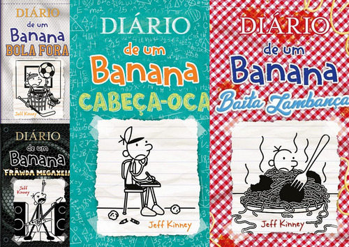 Diário De Um Banana Do 16 Ao 19 - Capa Dura, De Jeff Kenney. Diário De Um Banana Editorial V&r, Capa Dura Em Português, 2024