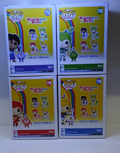 Funko Pop Coleccion Rainbow Brite Red Butler Índigo Patty (Usado)