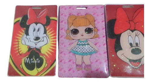 Capinha Porta Crachá Feminino 4 Peças