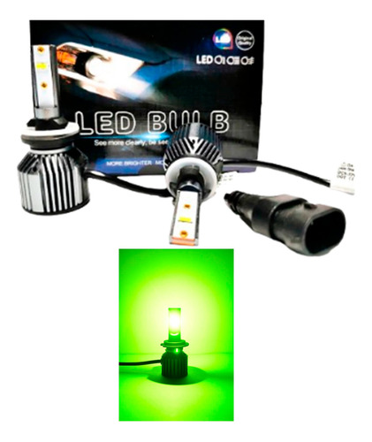 Luces Turboled Canbus Csp  H27 /881  Verde Limon / Sosegur