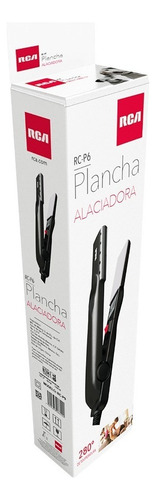 Rca Plancha Alaciadora Rc-p6 Color Negro