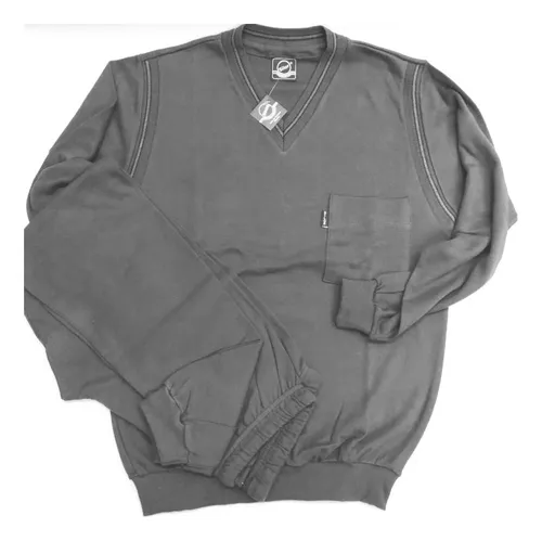 Pijama Hombre Invierno Varon Algodon Interlock Silor 401