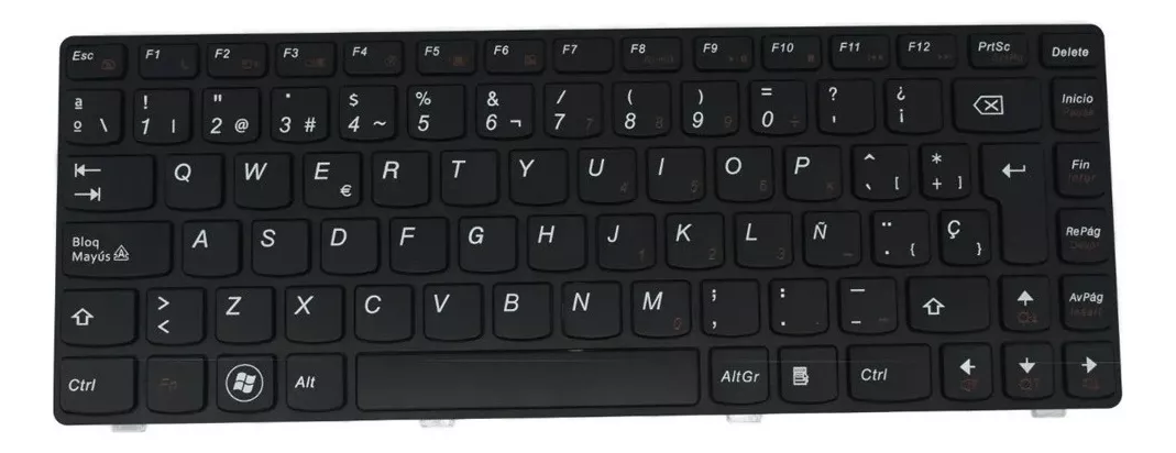 Primera imagen para búsqueda de teclado portatil lenovo ideapad s145