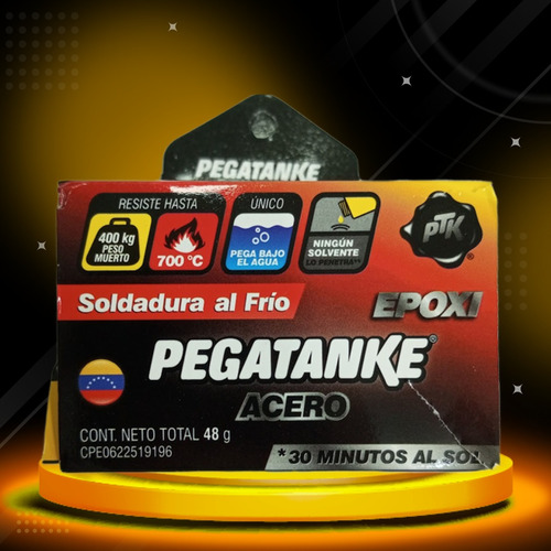 Soldadura Al Frio Pegatanke Acero 48g