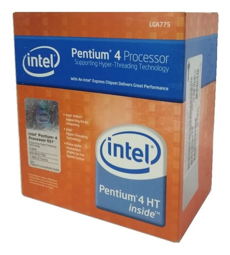 Processador Desktop Lga 775 Intel Pentium 4 531 3ghz 1mb 