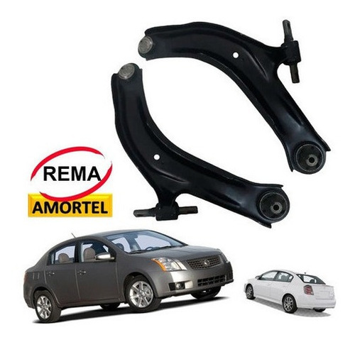 Imagem 5 de 7 de Bandeja Balança Nissan Sentra 2007 2008 2009 2010 2013 Par