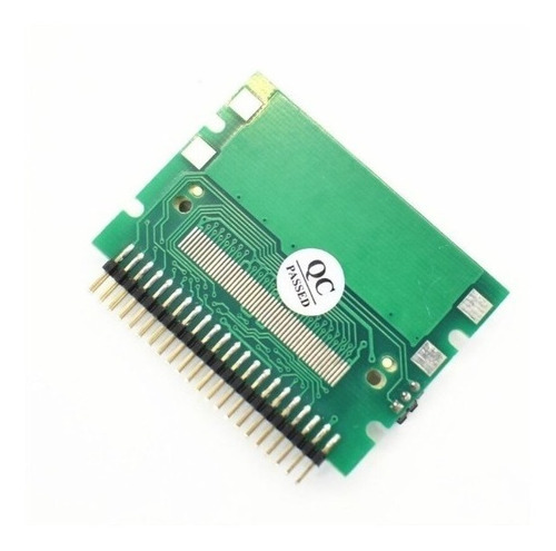 Adaptador De Memorias Cf A Ide 44 Pines Macho Verde
