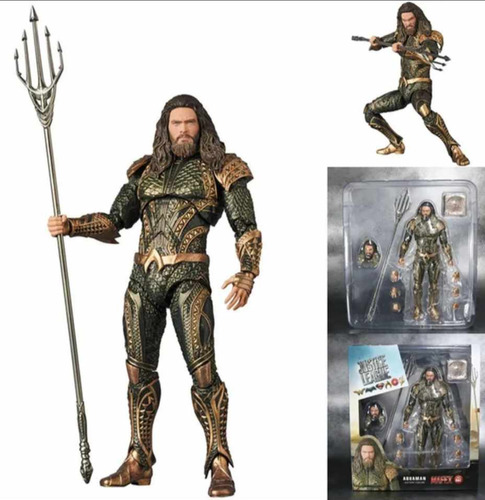 Figura Pelicula La Liga De La Justicia Acuaman 2 Jason Momoa