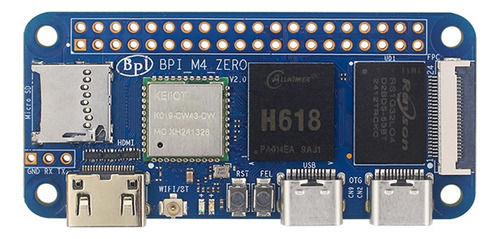 Para Placa Base Banana Pi Bpi-m4 Zero Allwinner H618 Linux P