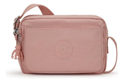 Bolsa Crossbody Kipling Ki707649q Diseño Liso  Tender Rose