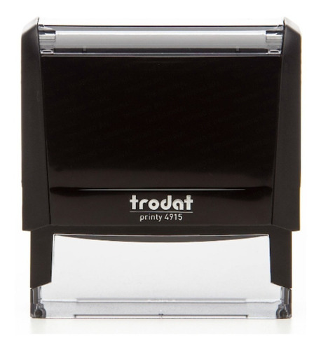 Timbre De Goma Trodat 4915 Mshops Color de la tinta Negro Color del exterior Negro