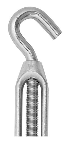 Tensor De Doble Gancho De 3/8 X 1/4 De Pulgada Plata