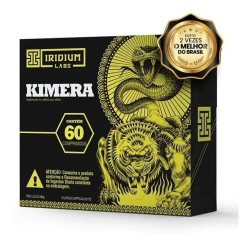 Kimera Thermo - 60 Comps - Termogênico Iridium Labs