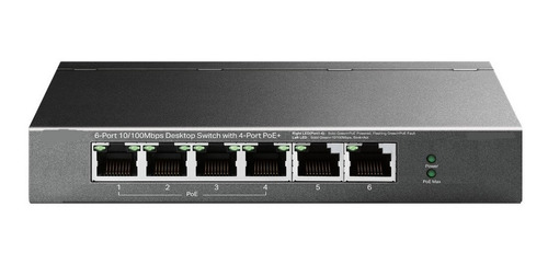 Stc - Switch 4 Puertos 10/100/100 Mbps Gigabit Poe