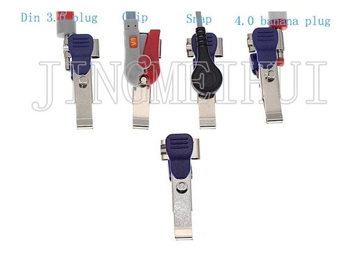 5 Pcs Para  Veterinario Ecg/ekg Cocodrilo Electrodo Clips