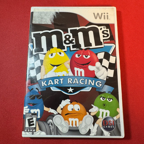M&m Kart Racing Nintendo Wii Original