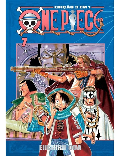 One Piece 3 Em 1 Vol 7 Eiichiro Oda Editora Panini