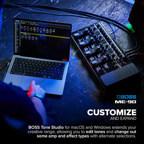 Pedal Multiefectos Para Guitarra Boss Me-90