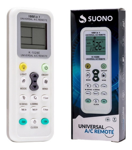 Imagen 4 de 10 de Control Remoto Universal De Aire Acondicionad Frio Calor