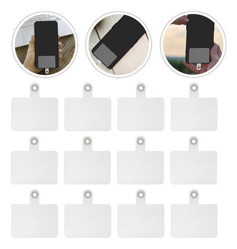 . Cordão Para Porta-cartão De Celular, 12 Peças