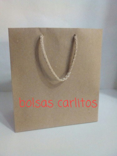 30 Bolsas Papel Kraft 18 Ancho X 20 Alto X 10 Fuelle